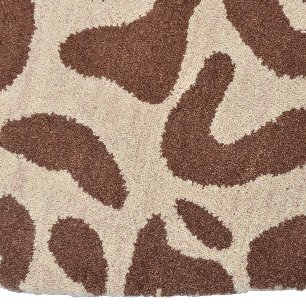 Stylish Bold Hand Tufted Area Rug - Soft & Durable Living Room, Bedroom Decor - Perfect for Home, Office & Nursery