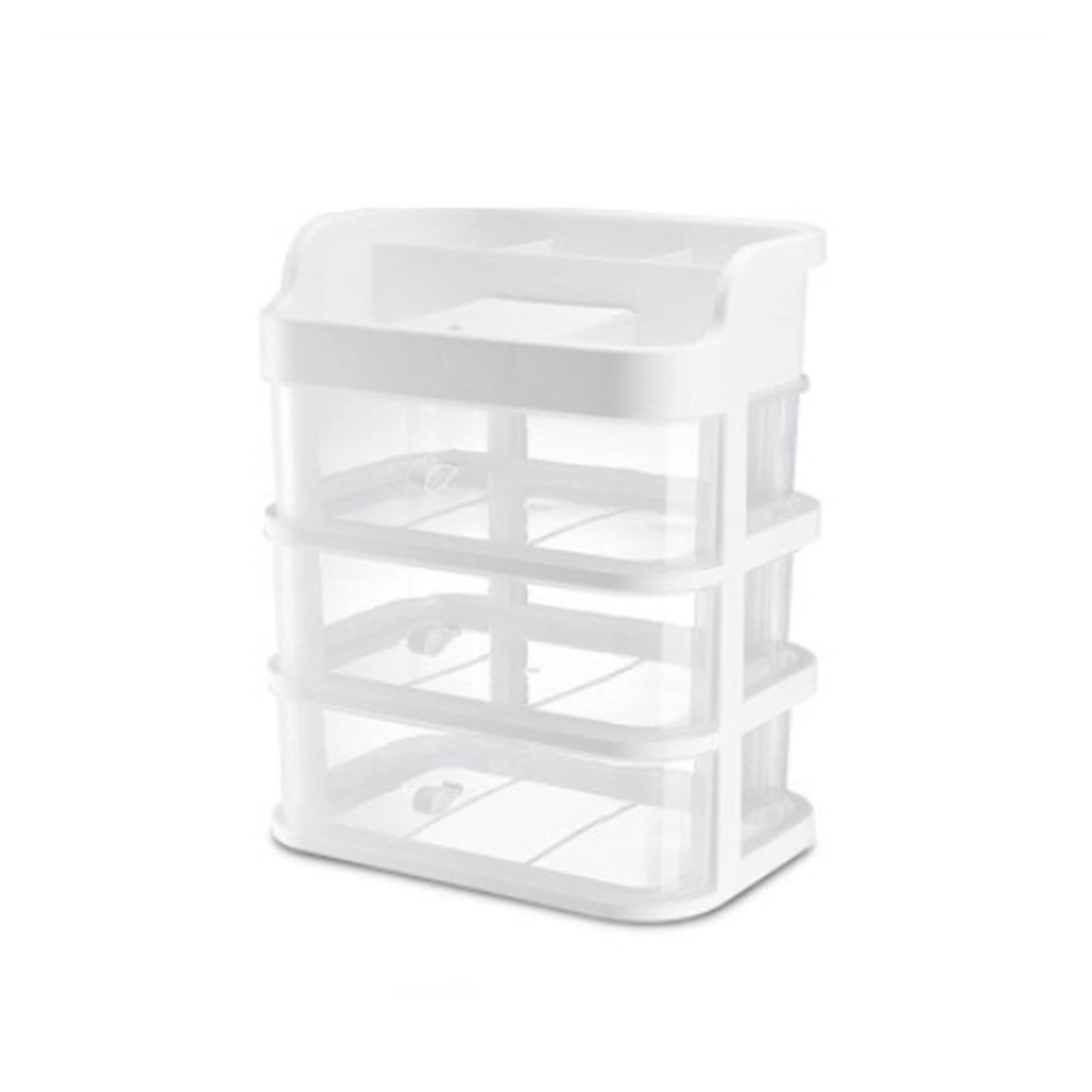 Cosmetic Makeup Organizer with Drawers | Skincare & Nail Polish Storage for Bathroom Countertop & Vanity