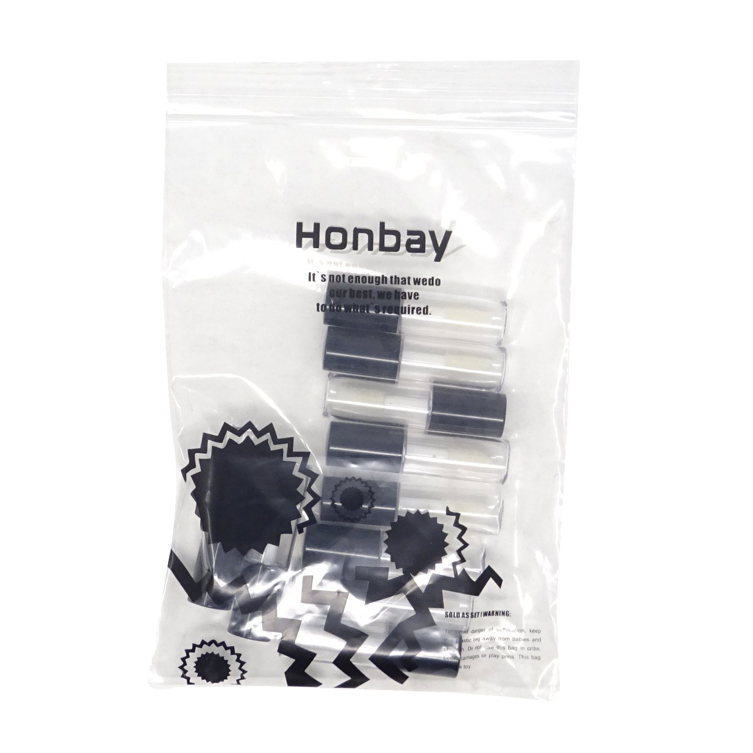 Honbay 10PCS 1.2ml Mini Refillable Clear Empty Lip Gloss Containers - Travel Size Lip Gloss Bottles & Tubes for DIY Lipstick Samples, Lip Balms - Perfect for Makeup Artists, Beauty Salons and Personal Cosmetic Storage