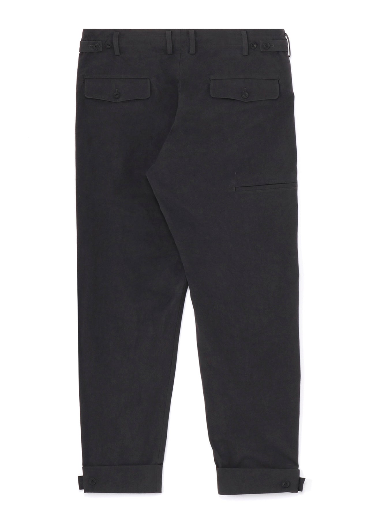 Slim Fit Poplin Pants with Tab Detail - Stylish & Comfortable for Casual Wear, Office & Travel