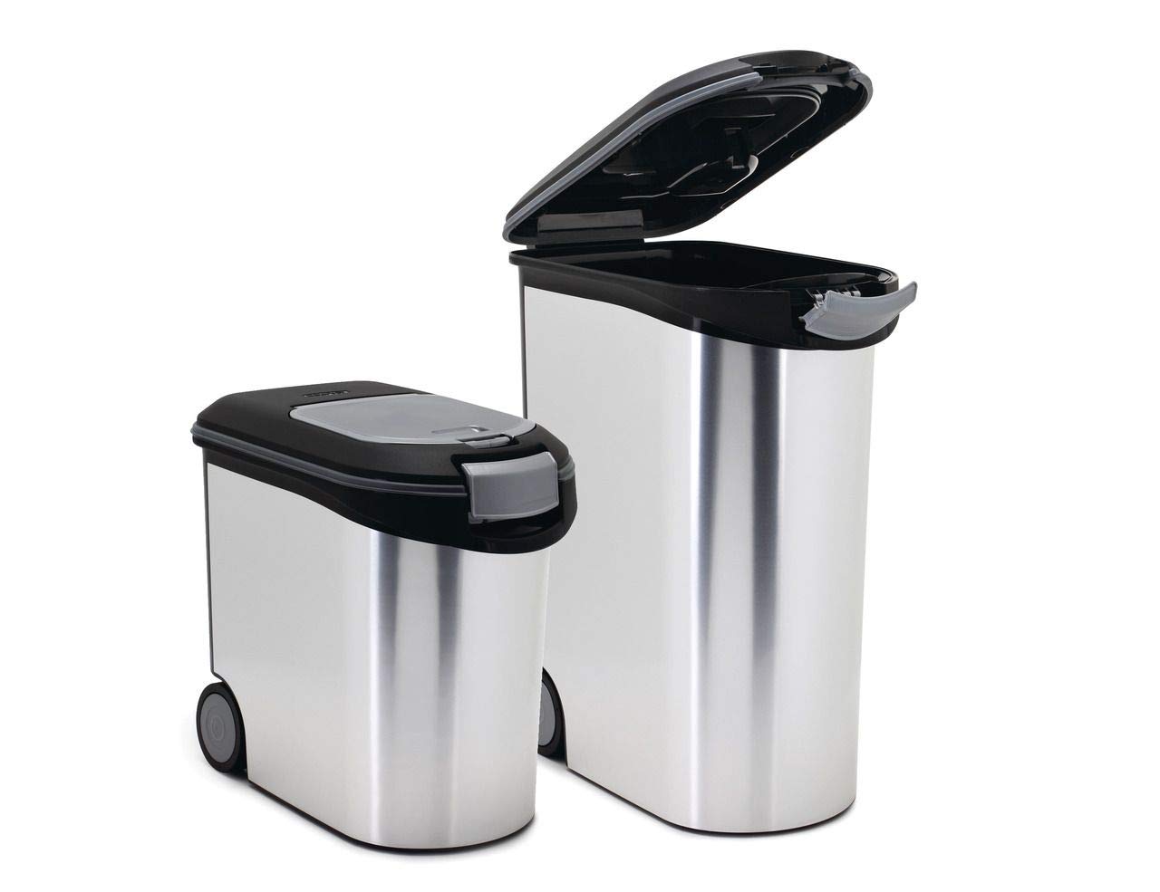 Curver 54L Pet Food Storage Container - Airtight Dry Dog & Cat Food Bin with Lid - Perfect for Kitchen Pantry & Pet Feeding Station Organization