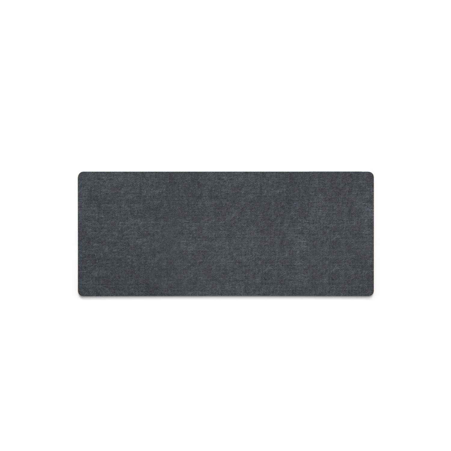 Uplift Desk Acoustic Hanging Kit with Soundproof Panel & Hardware - 52x22 Inches Dark Gray Wall Mount for Home Office, Studio & Conference Room Noise Reduction