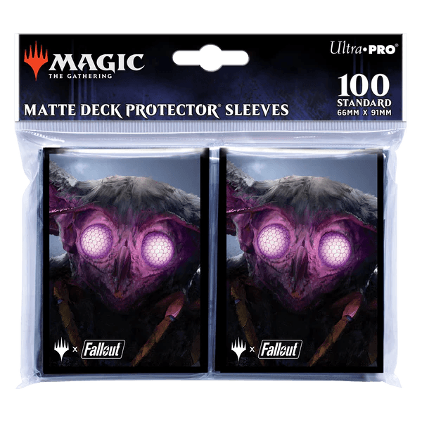 Fallout® The Wise Mothman Deck Protector Sleeves (100 Count) for Magic: The Gathering - Premium Card Sleeves for Trading Card Game Protection & Collectible Display