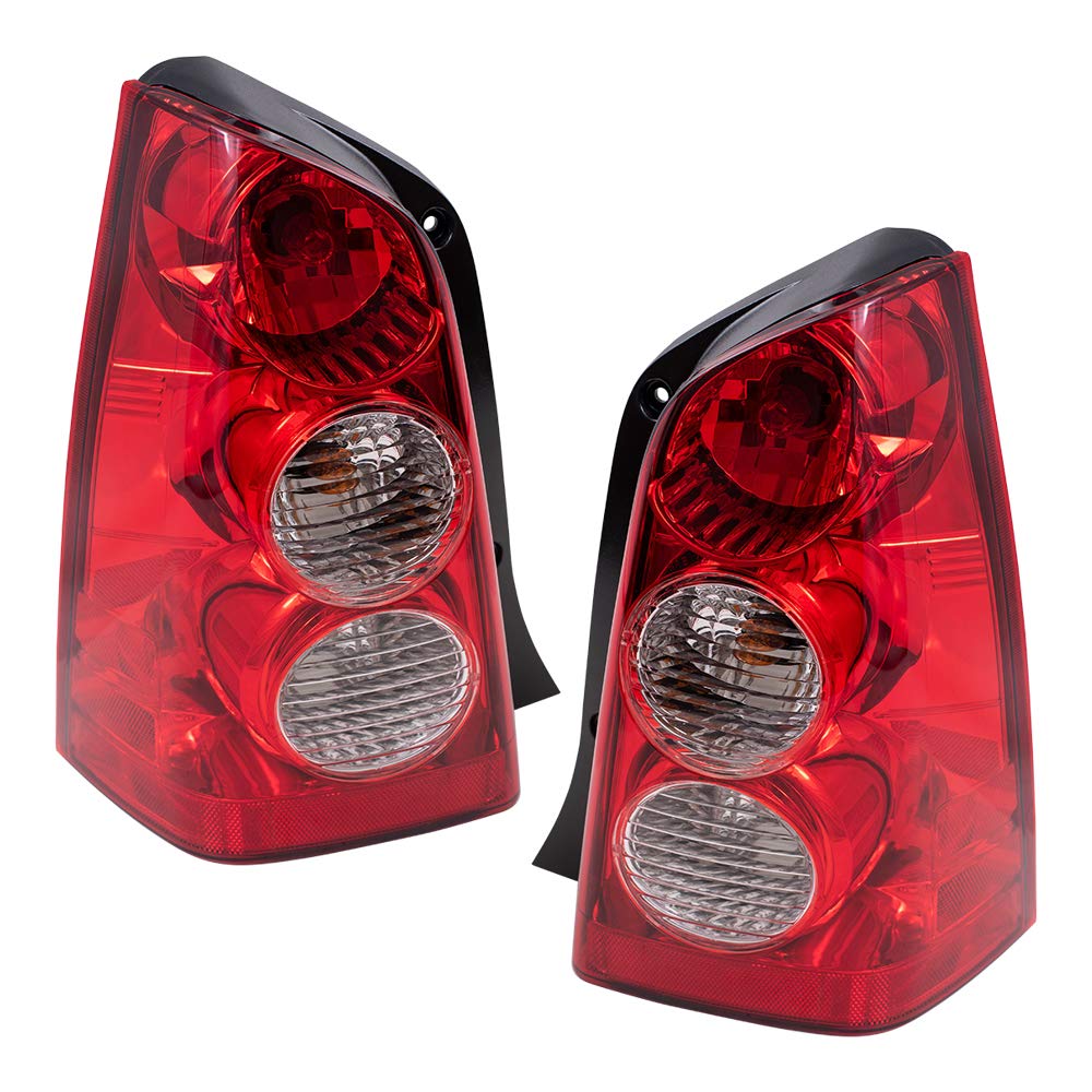 Mazda SUV Taillights Replacement Pair - Left & Right Tail Lamps EF9151180C EF9151170C | OEM Quality for Night Driving Safety | Perfect for CX-5, CX-9 Models | Enhance Visibility & Vehicle Safety on Highways & City Roads