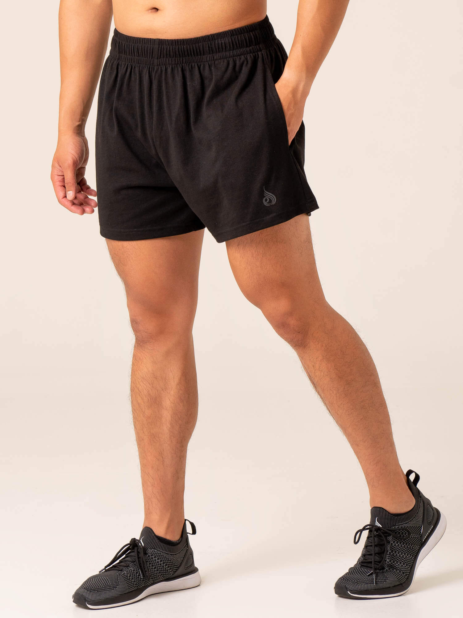 Advanced Arnie Short Sleeve T-Shirt for Men - Black - Casual Wear & Gym Workout Shirt