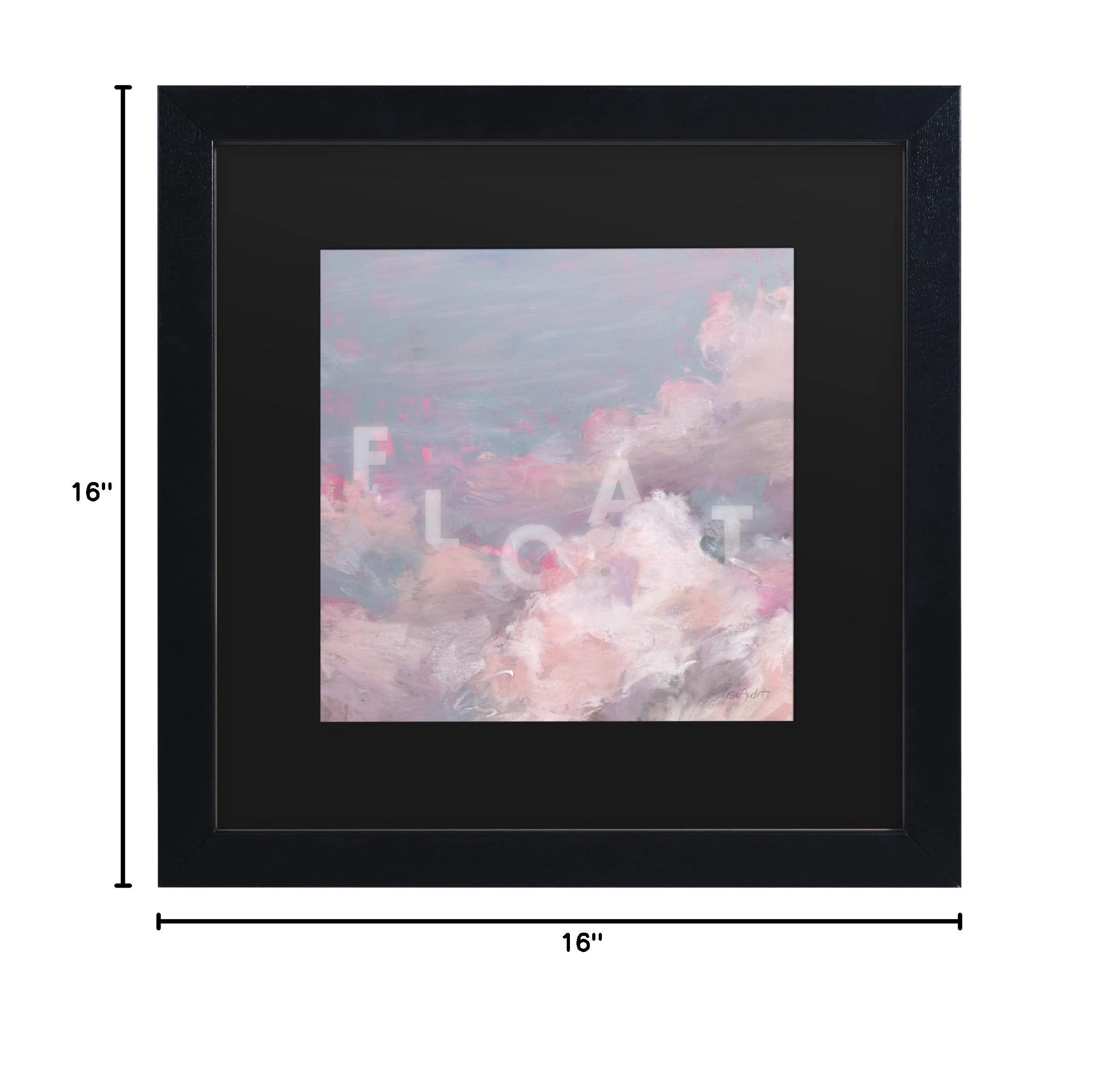 Lisa Audit 'Daydream Pink 05' Floral Canvas Wall Art Print - Pink Flower Painting for Living Room, Bedroom & Office Decor