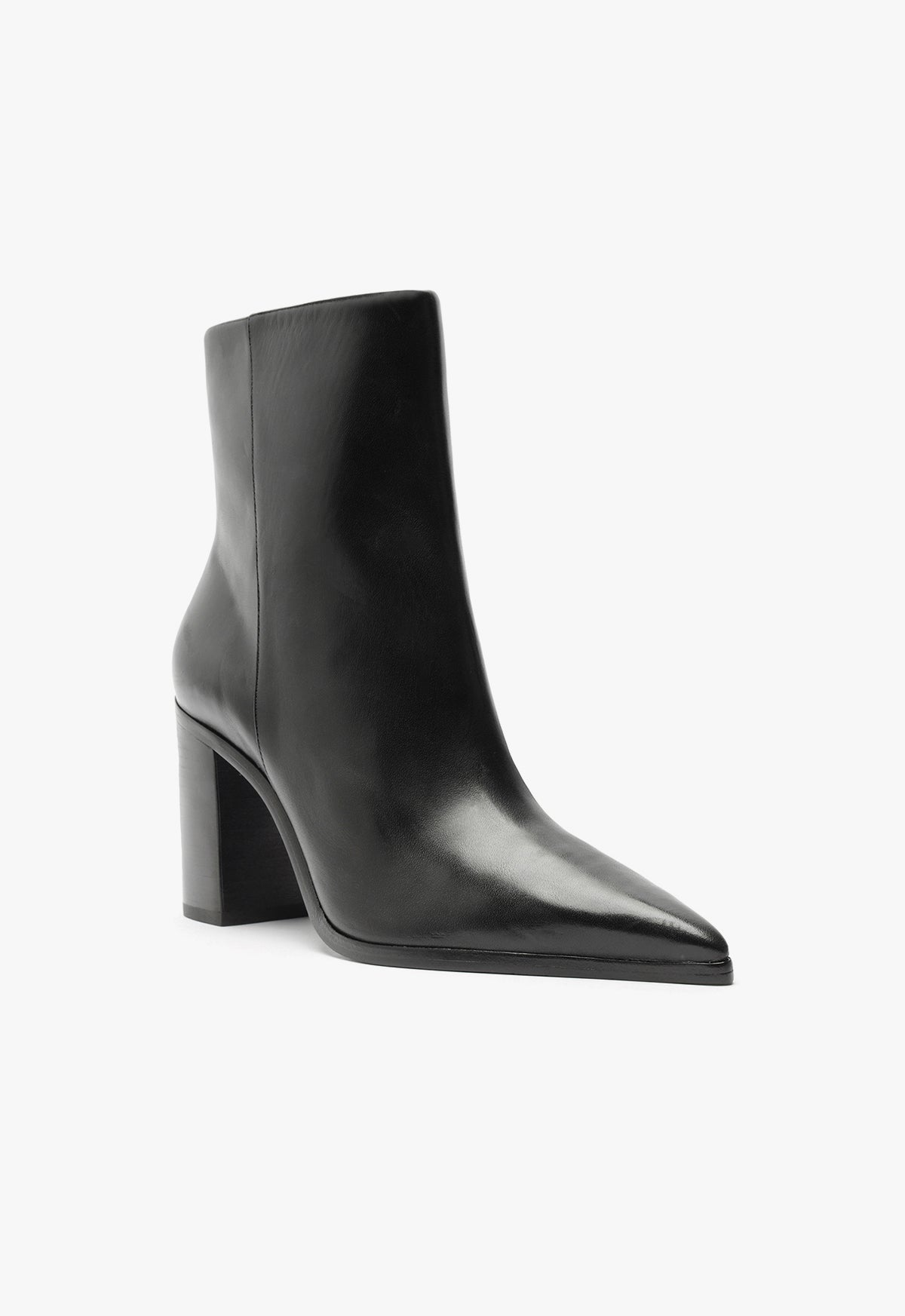 Mikki Women's Chunky Block Heel Ankle Booties - Stylish & Comfortable for Work, Parties & Everyday Wear