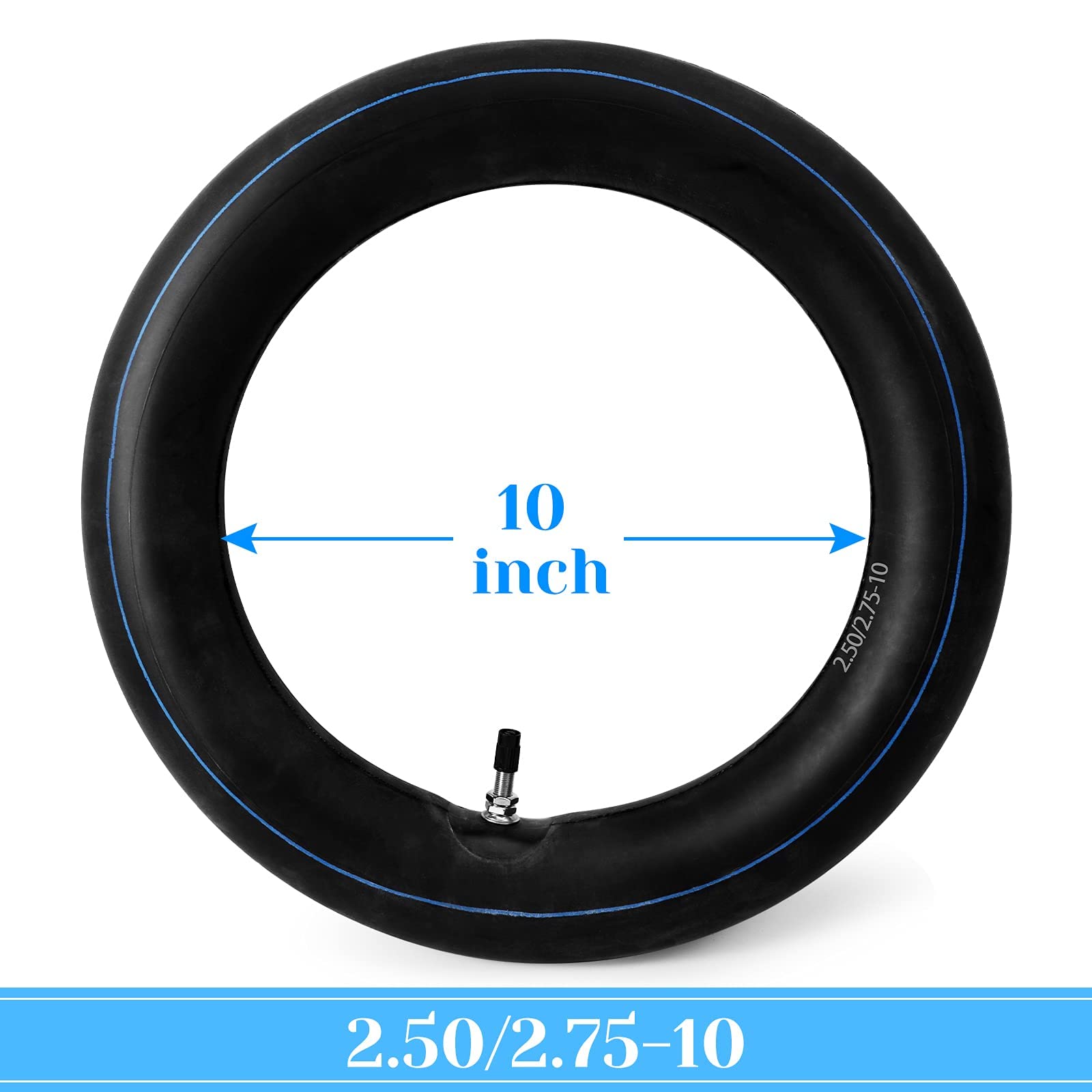 GARVEE 2-Pack 2.75/3.00-21 Motorcycle Inner Tube, 80/100-21 Dirt Bike Tube Replacement for CR250R CR450R CR500R XR200 XR250 YZ125 TTR230 TTR250 - Perfect for Off-Roading & Trail Riding