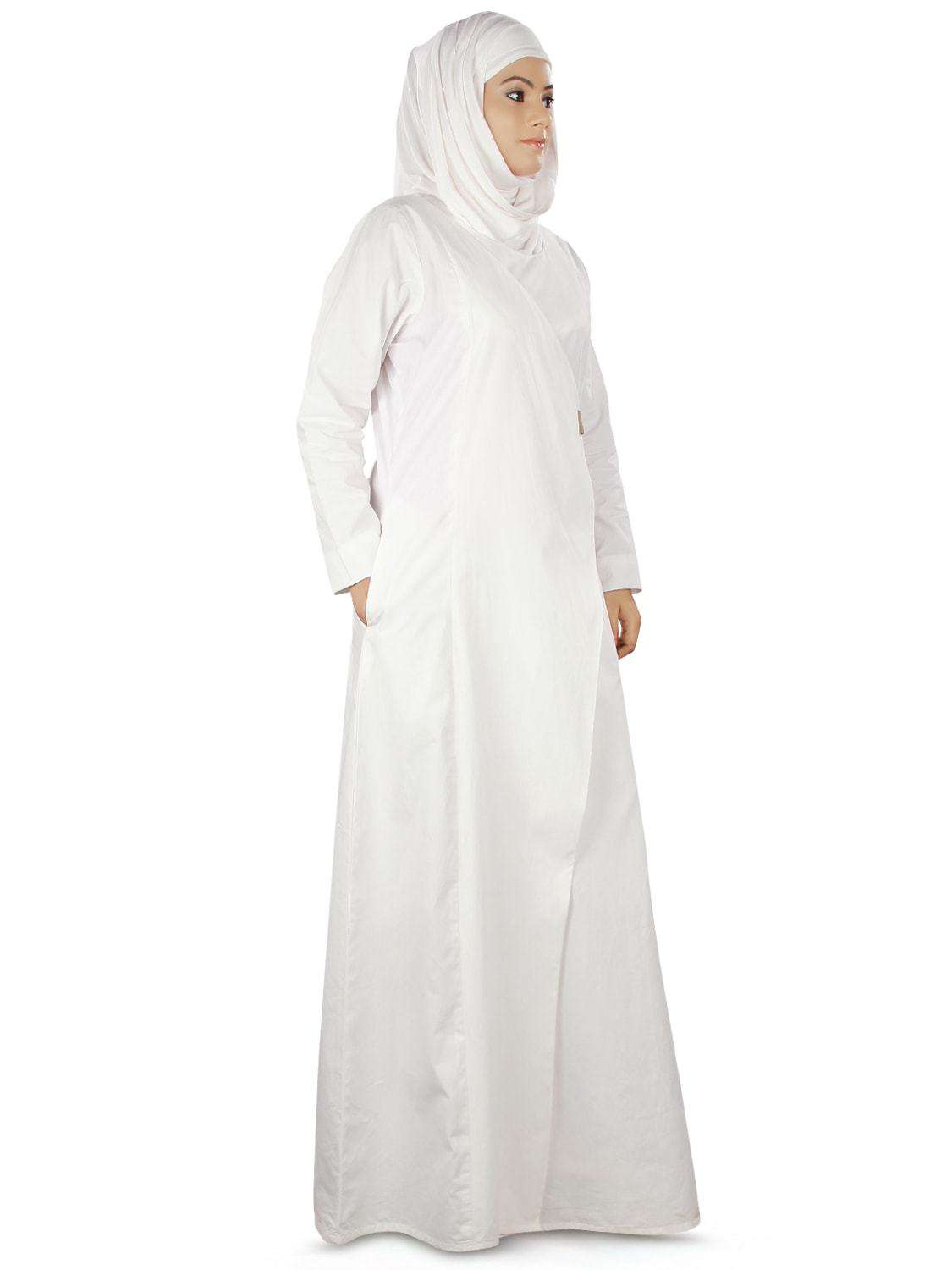 Zuhera Elegant Muslim Prayer Abaya Dress - Modest Islamic Clothing for Women - Perfect for Salah, Mosque, and Special Occasions