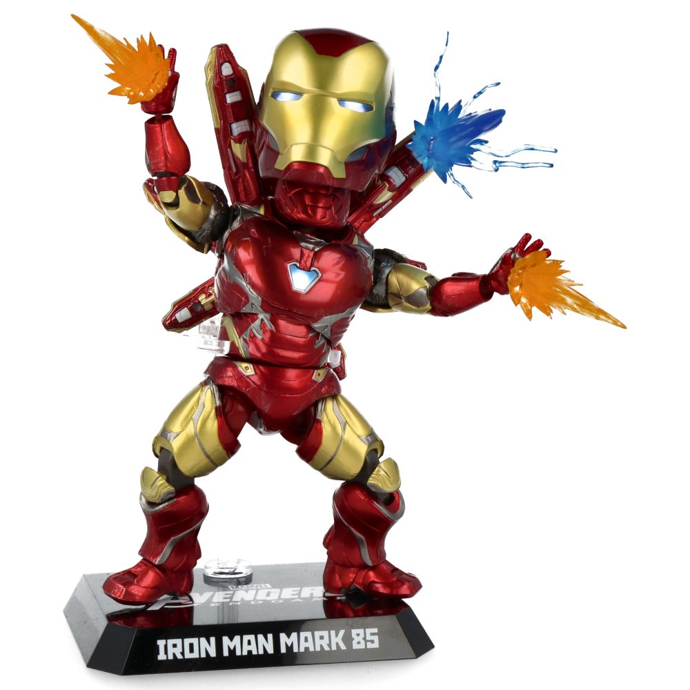 Hot Toys Egg Attack Iron Man Mark 85 (Avengers: Endgame) 1/12 Scale Collectible Figure - Perfect for Marvel Fans & Action Figure Collectors - Display for Home, Office, or Gaming Room Decor
