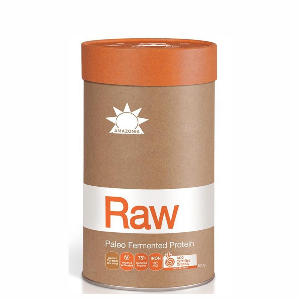 Amazonia Raw Paleo Protein Powder - Organic, Grain-Free, Keto & Paleo Friendly Superfood for Smoothies, Shakes & Post-Workout Recovery