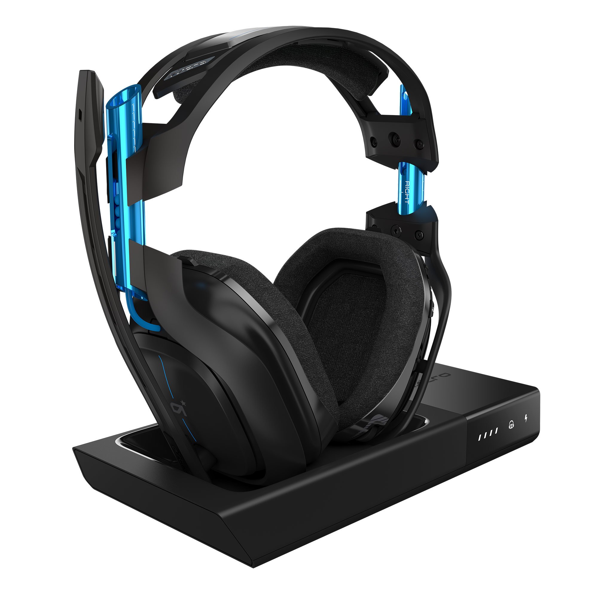 ASTRO Gaming A50 Wireless Headset Base Station for PlayStation 4 & PC - Premium Charging Dock with Dolby Audio - Perfect for Gaming, Streaming & Esports Tournaments