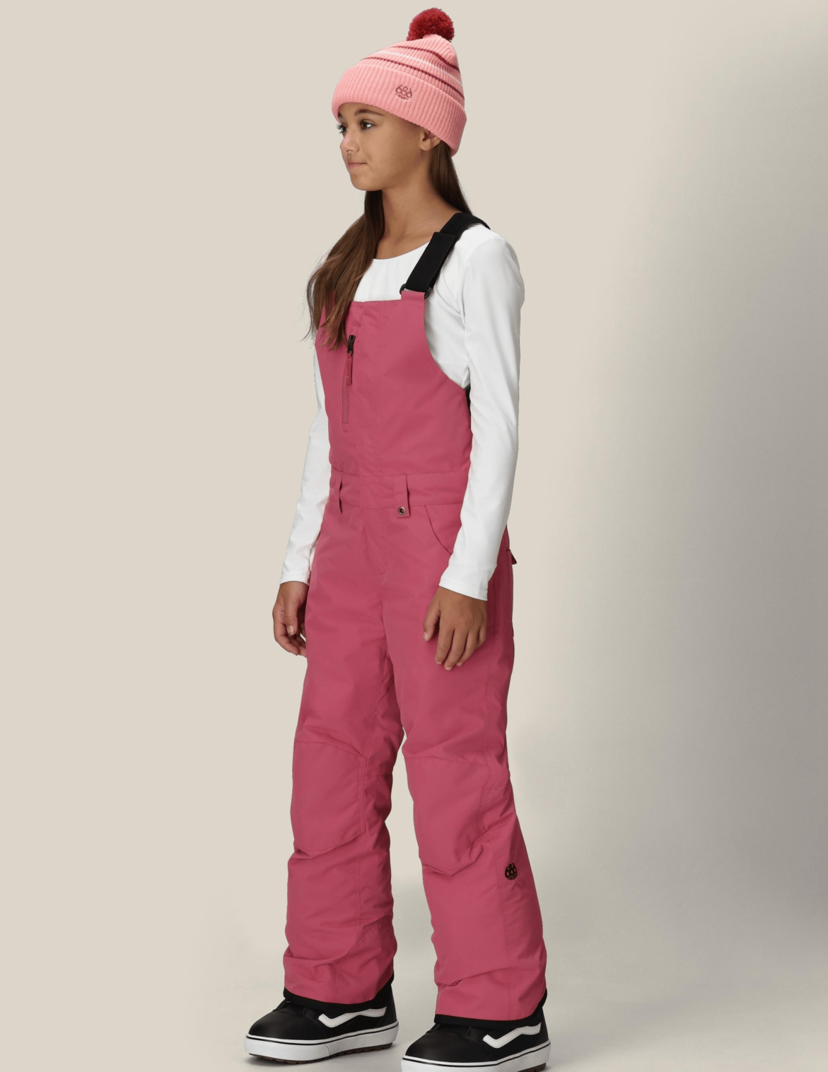 686 Sierra Insulated Bib Snow Pants for Girls (M2W802) - Waterproof Winter Ski Bibs for Snowboarding & Outdoor Activities 2026 Collection