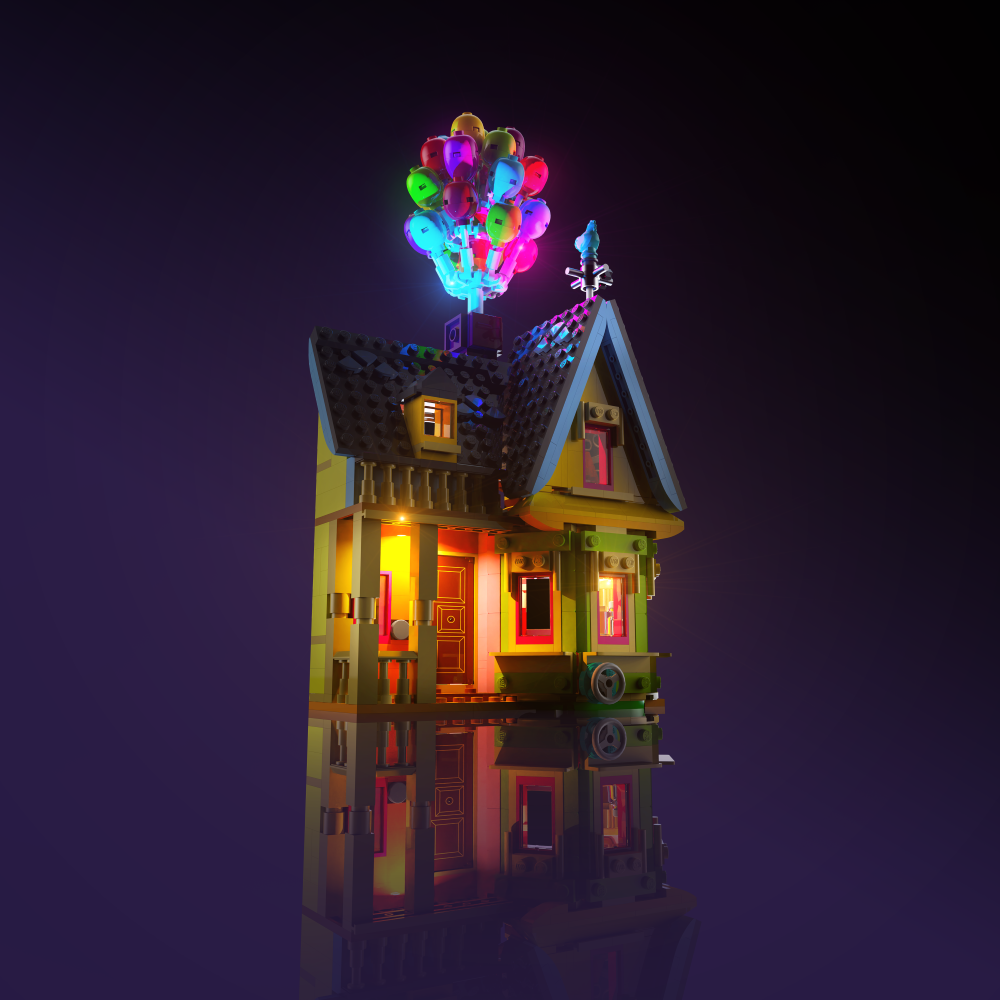 LEGO® Disney 'Up' House Light Kit #43217 - LED Lighting Set for LEGO Models - Perfect for Display & Nighttime Decor