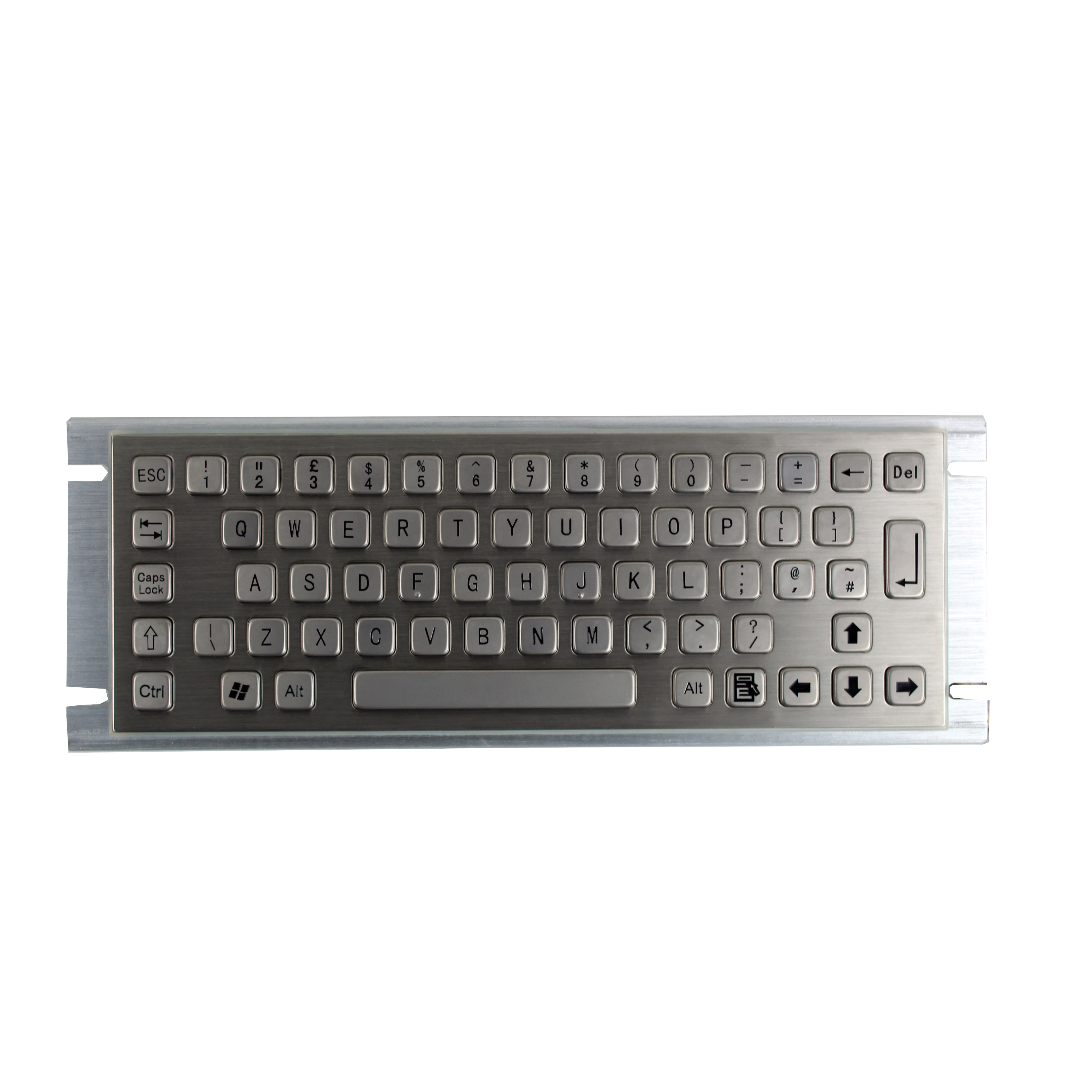 KBS PC A2 Stainless Steel Mechanical Keyboard - Durable Metal Gaming Keyboard with RGB Backlit for PC, Mac, Laptop - Perfect for Office, Gaming & Typing