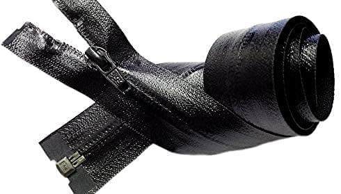 YKK #5 580 Black Water-Resistant Separating Zipper (24