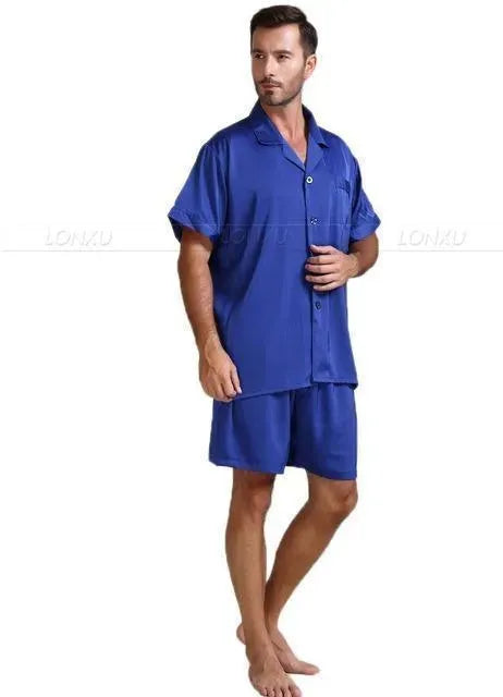 Till Morning Hour Men's Pajama Set - Soft Cotton Sleepwear for Men, Comfortable Lounge Pajamas for Nighttime & Relaxing at Home