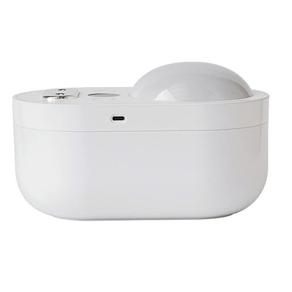 Creative USB Humidifier with Starry Sky Projector - Double Spray Nano Humidifier, Rotating Night Light for Bedroom, Office, Nursery - Perfect Gift for Women & Girls