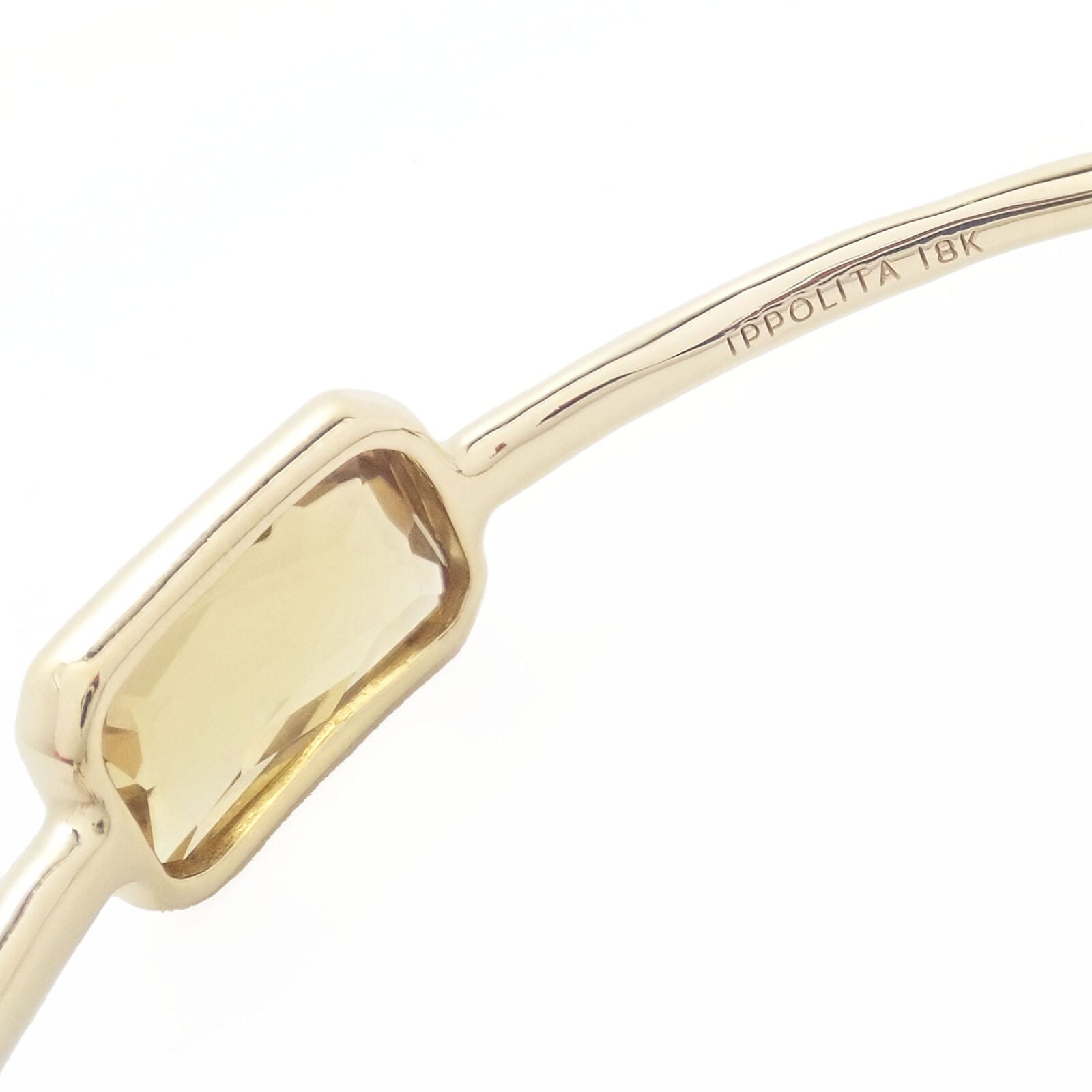 Authentic Ippolita 18k Yellow Gold Rock Candy Bracelet with 5 Smoky Topaz Stones - Luxury Jewelry for Women, Perfect for Parties, Weddings & Special Occasions