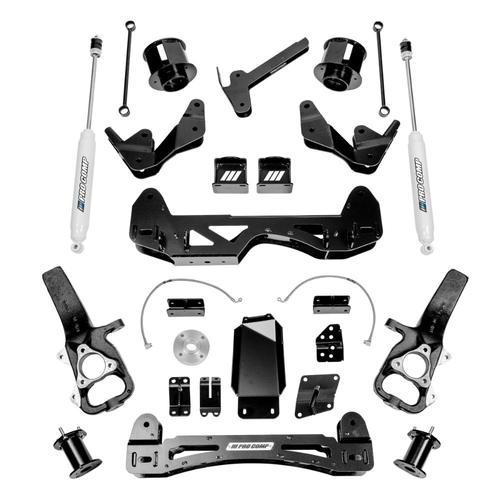 2019-2024 RAM 1500 4WD 6-Piece Complete Lift Kit - Off-Road Suspension Upgrade for Enhanced Performance & Towing Capacity | Perfect for Trail Riding, Overlanding & Heavy-Duty Hauling