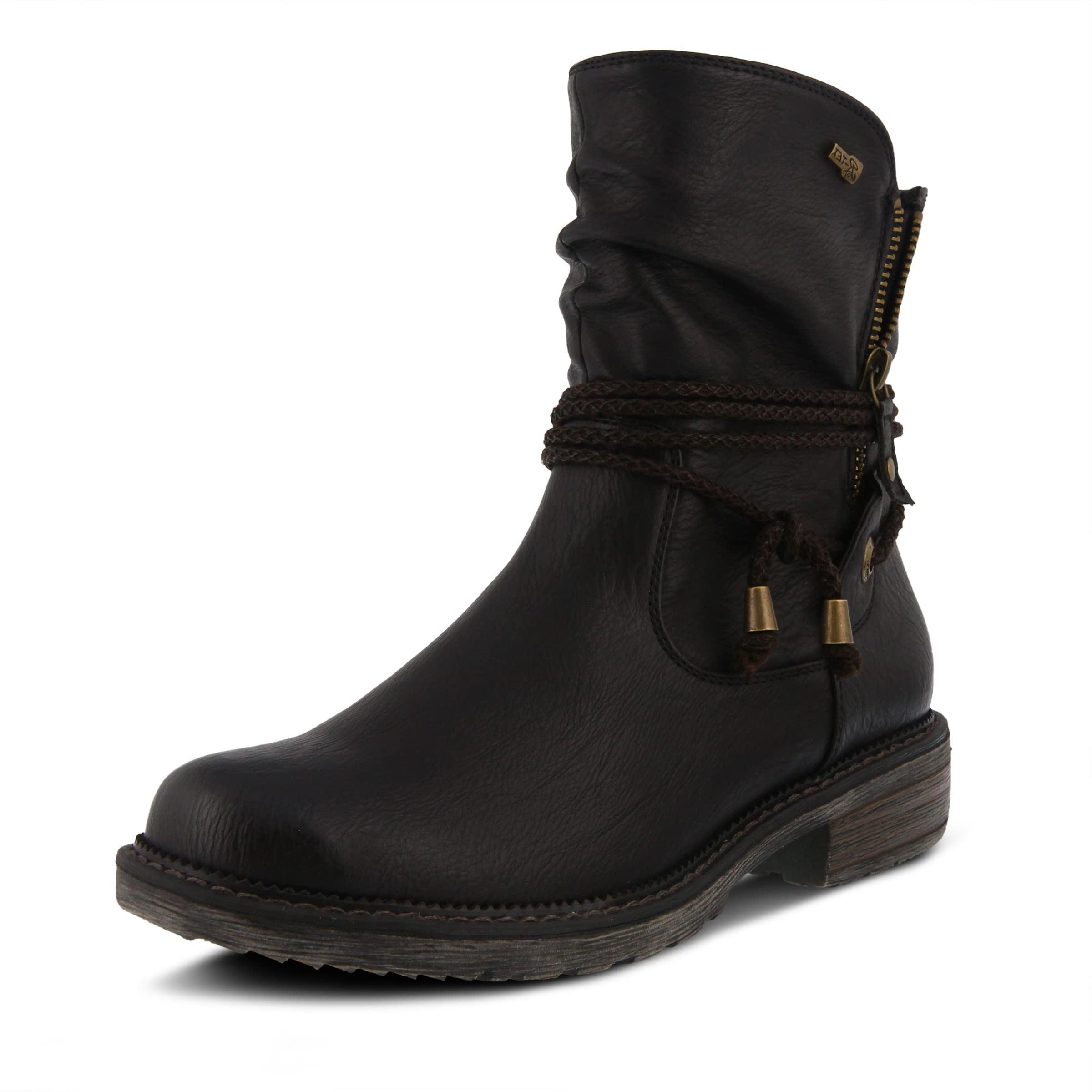Spring Step Women's Mid Calf Boots - Comfortable & Stylish Ankle Boots for Fall & Winter | Perfect for Casual Outfits, Office Wear & Outdoor Activities