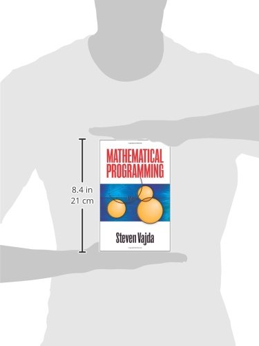 Mathematical Programming Book - Dover Computer Science Series | Essential Guide for Algorithms, Optimization & Problem Solving | Perfect for Students, Researchers & Engineers