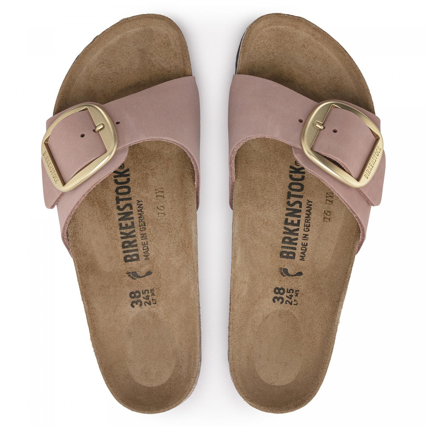Madrid Big Buckle Sandals for Women - Comfortable Summer Slide Sandals with Adjustable Buckle | Perfect for Beach, Vacation & Casual Outfits