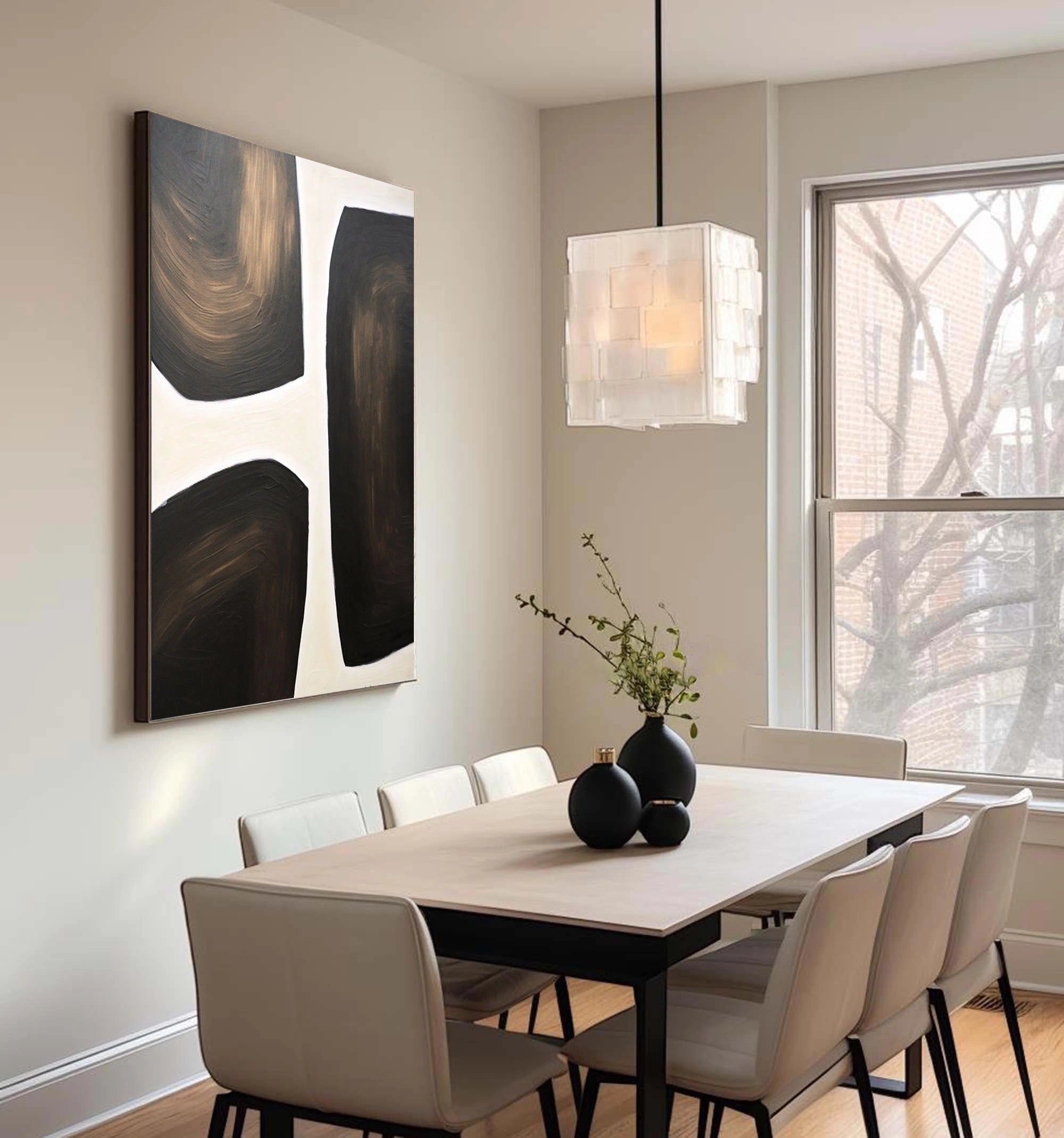Abstract Tranquility Art Painting - Modern Canvas Wall Decor for Living Room, Bedroom & Office | Serene Home & Office Decor | #WS100