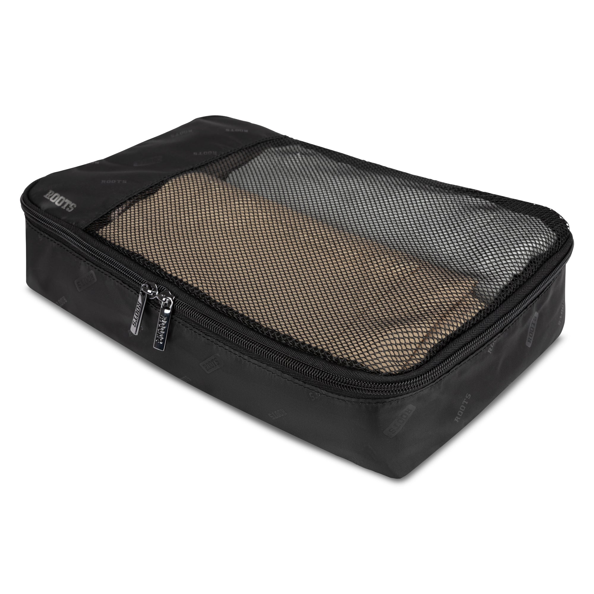 Roots Travel Packing Cubes Set of 3 - Lightweight Luggage Organizers for Suitcases - Perfect for Business Trips, Vacations & Weekend Getaways