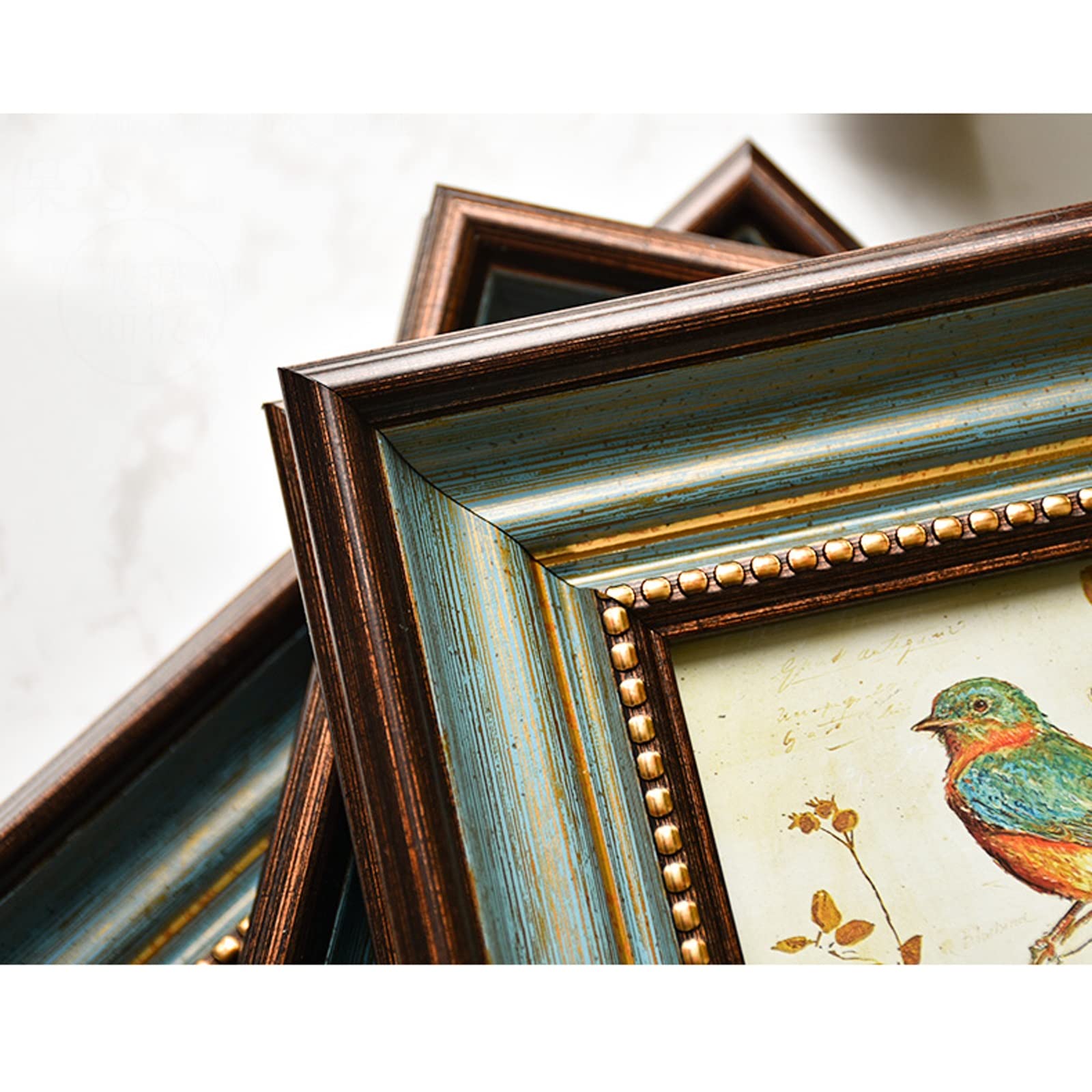 Elegant Wooden Photo Frame - Wall Mounted & Desktop Display for Home Decor, Living Room, Bedroom, Office - Perfect for Family Photos, Art Prints, and Memories