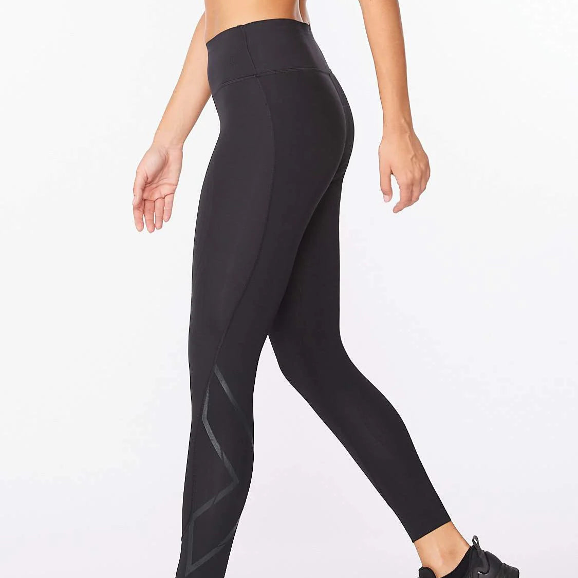 2XU Women's MCS X Train Mid Rise Compression Tights - High Performance Workout Leggings for Running, Yoga & Gym Training