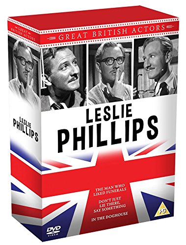Leslie Phillips DVD Box Set - Classic British Comedy Collection | Perfect for Movie Nights & Gifts for Film Lovers