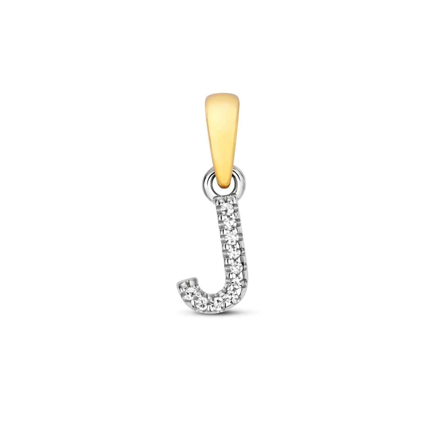 Personalized Diamond Initial Necklace - 9K Solid Gold Monogram Pendant (A-Z) | Elegant Gift for Women, Birthday, Anniversary & Everyday Wear