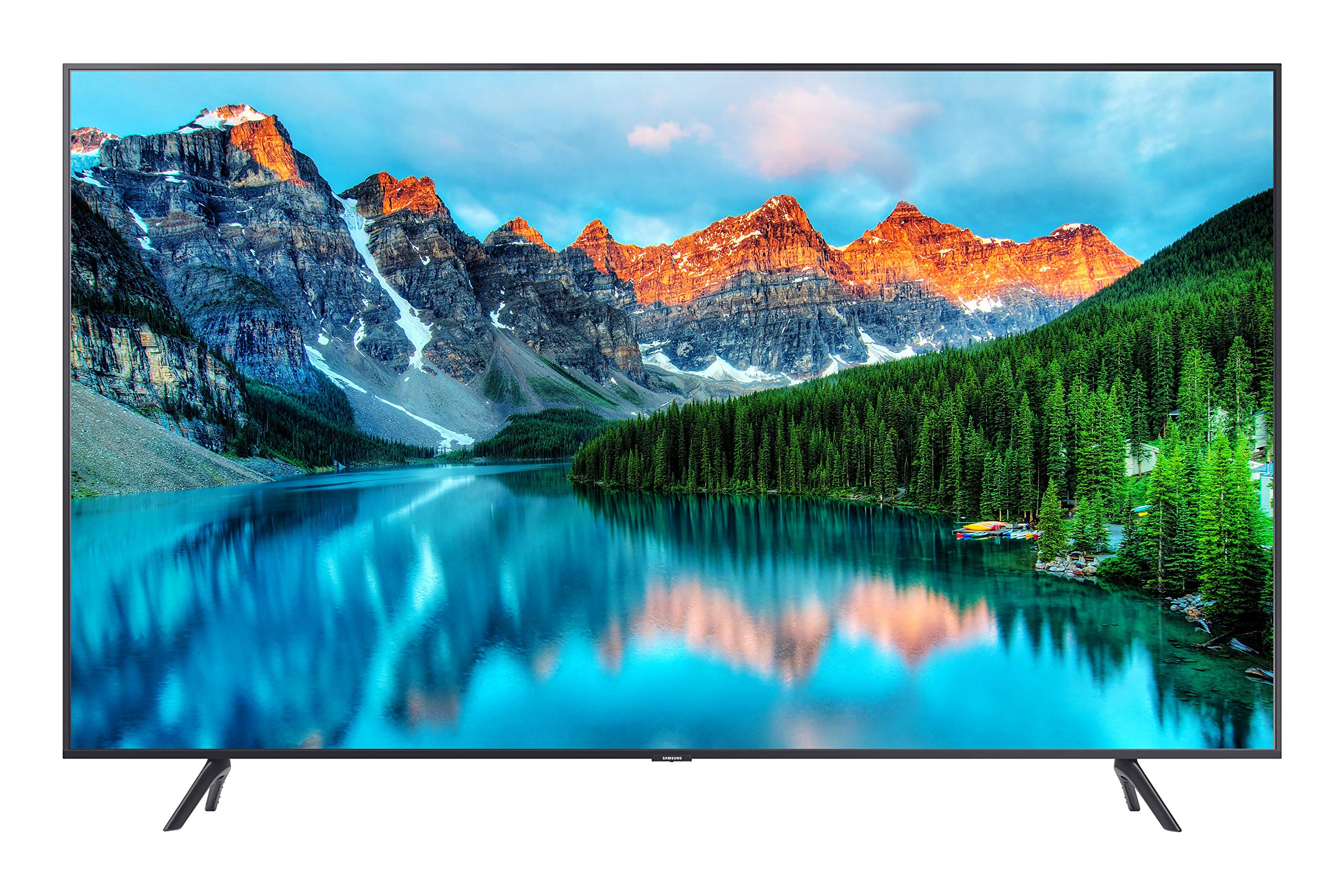 Samsung BE43T-H 43-Inch 4K UHD Commercial TV with HDMI, USB, Tuner & Built-in Speakers | 250 Nits | Easy Digital Signage Software | Perfect for Restaurants, Retail Stores & Office Displays