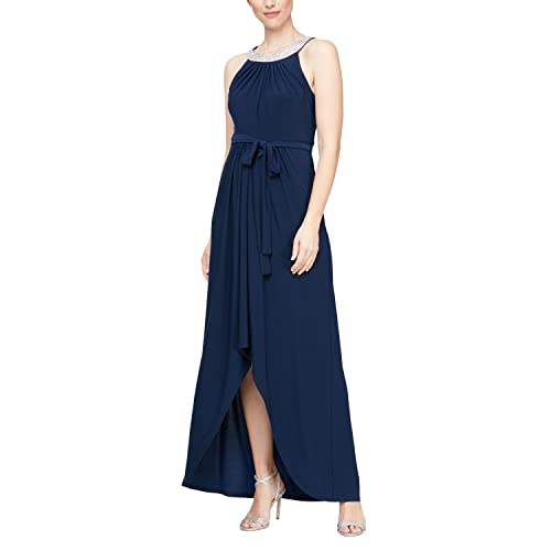 Navy Tie Waist