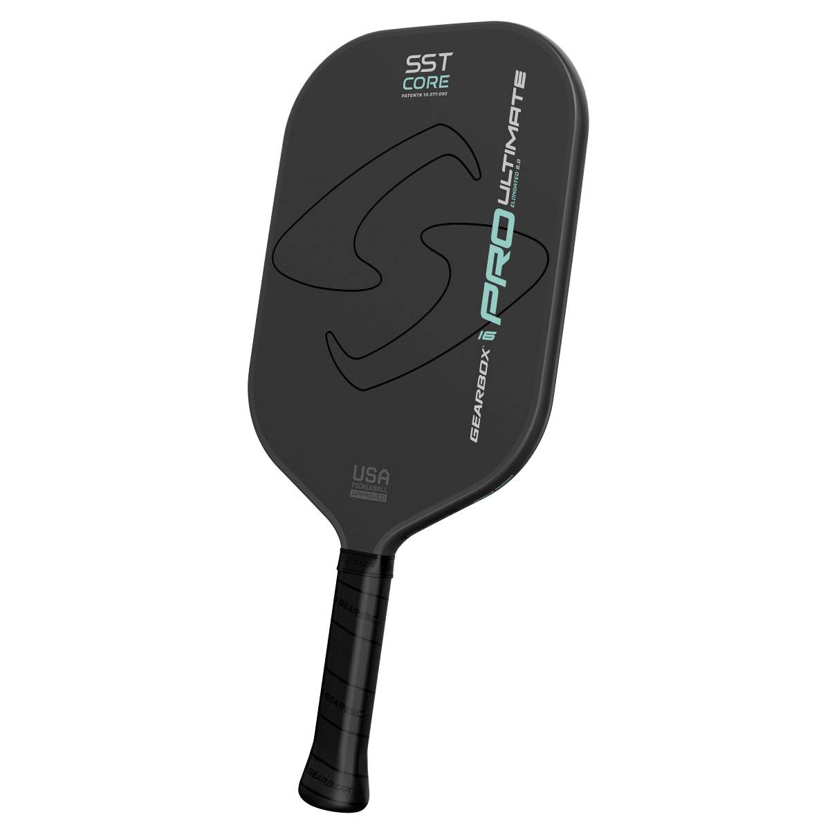 **Gearbox Pro Ultimate Elongated Pickleball Paddle - Lightweight 8.0 oz for Power & Control - Perfect for Competitive Play & Training**