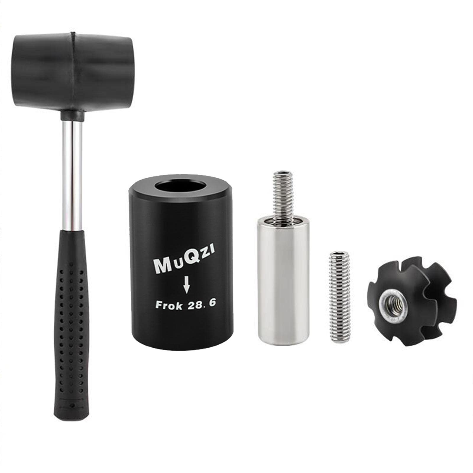 YIJU Front Fork Nut Setter Tool - 1 1/8 Inch Tube Installation Sleeve Wrench for Bicycle and Motorcycle Maintenance | Perfect for DIY Bike Repair and Fork Upgrades