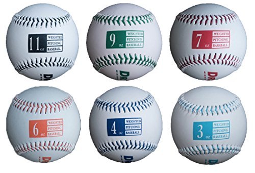 Premium Weighted Leather Baseballs for Training & Practice – Perfect for Pitching, Hitting, and Strength Drills | Ideal for Baseball Players, Coaches, and Athletes
