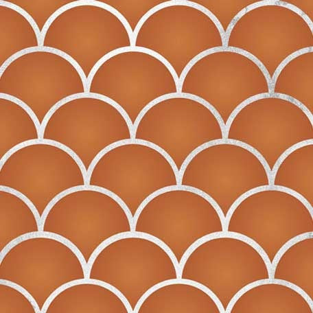 Moroccan Scallops Furniture Stencil - Reusable DIY Home Decor Template for Wood, Walls & Fabric - Perfect for Boho, Farmhouse & Coastal Style Decorating