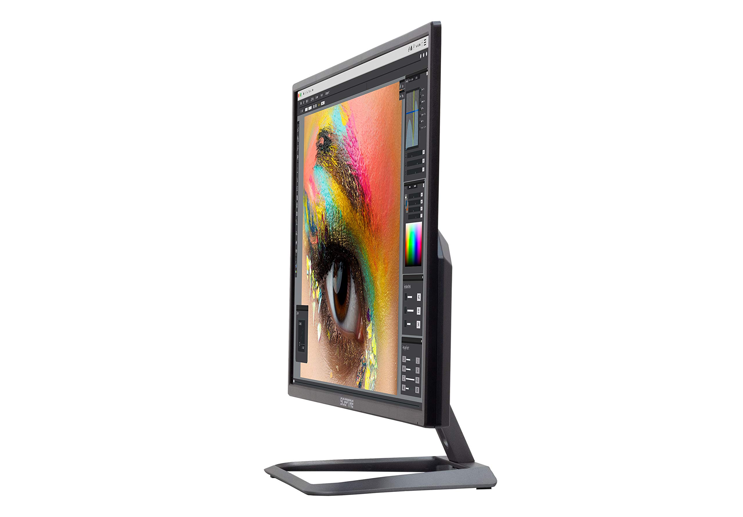 Sceptre 27-inch 4K UHD IPS LED Monitor - 75Hz Refresh Rate, DisplayPort, HDMI, DVI Ports, Built-in Speakers, Frameless Design, Black (U279W-4000R) - Perfect for Gaming, Office Work, and Home Entertainment