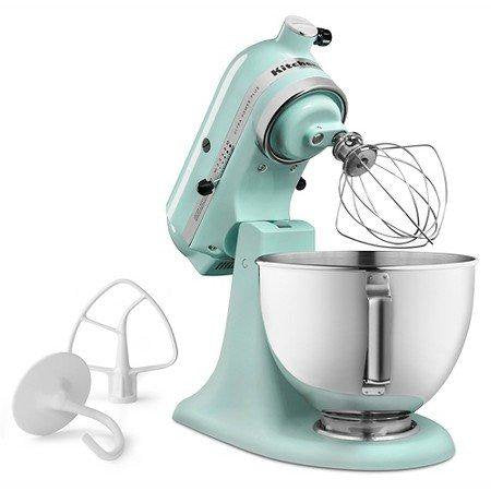 KitchenAid Ultra Power Plus 5-Qt Stand Mixer - Ice Blue (KSM96IC) | Heavy-Duty Mixing for Baking, Dough Kneading & Whipping | Perfect for Home Bakers & Professional Chefs