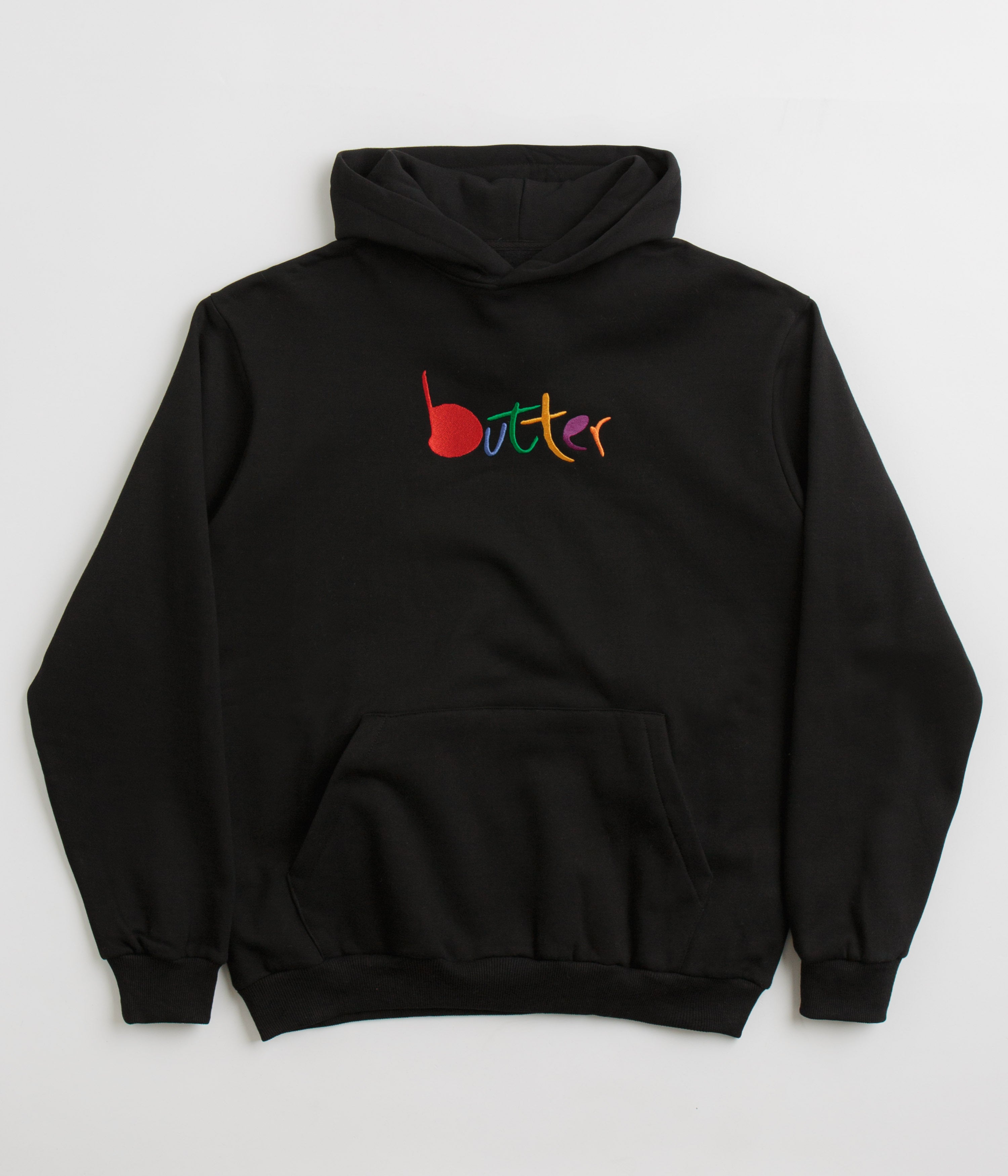 Butter Goods Art Hoodie - Black | Trendy Graphic Pullover for Men & Women | Perfect for Streetwear & Casual Outfits