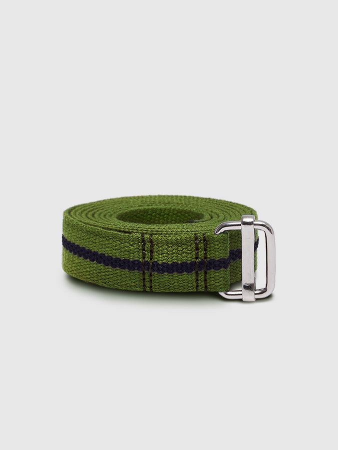 1 Inch Yoga Strap for Stretching & Flexibility - Durable Cotton Yoga Belt with Metal D-Ring - Perfect for Yoga, Pilates, Physical Therapy & Home Workouts