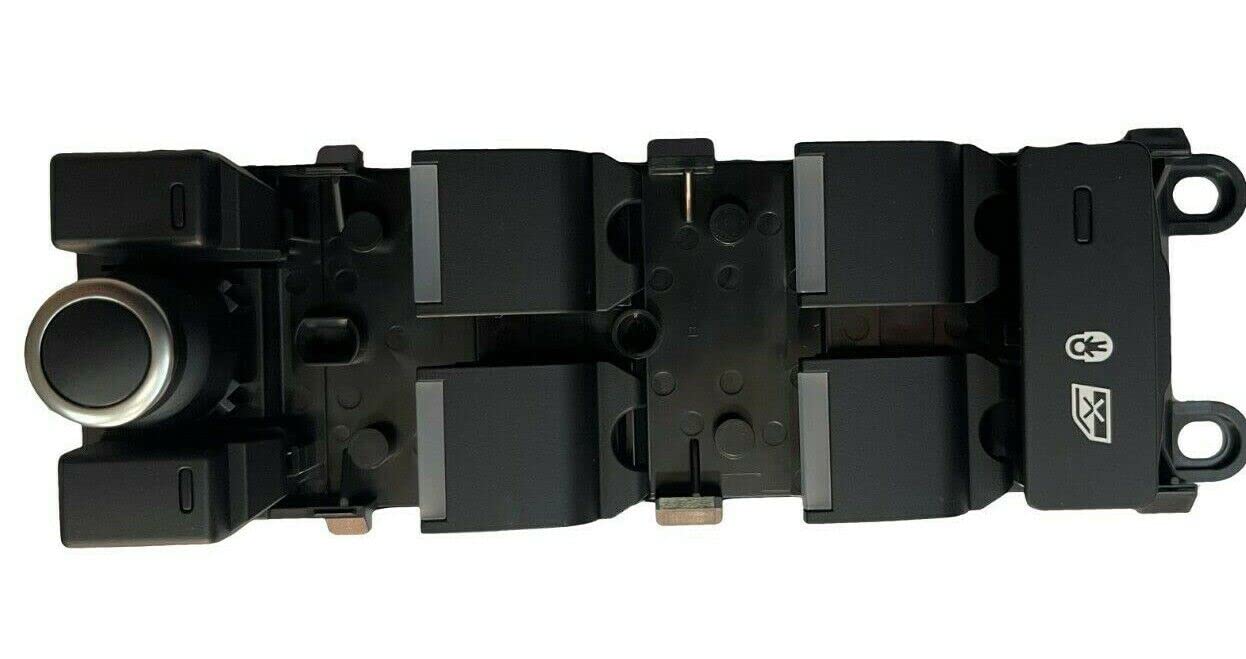 Land Rover Door Window Switch Left - Mechanical Push Button (Black) - LR112883 - Compatible with Land Rover Models - Perfect for Window Control Replacement & Repair