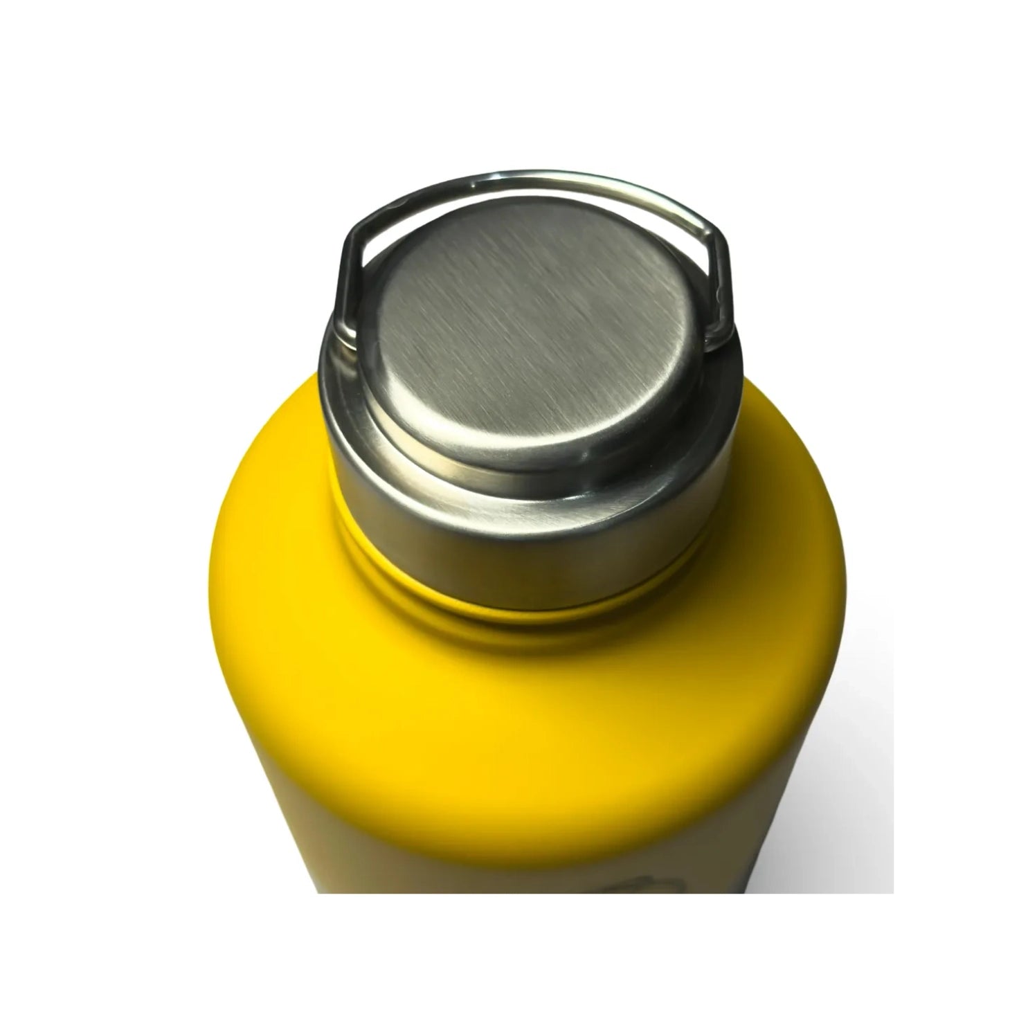 1.9L Stainless Steel Insulated Tradie Water Bottle - Yellow | Leakproof & Durable | Perfect for Construction, Work Sites & Outdoor Activities
