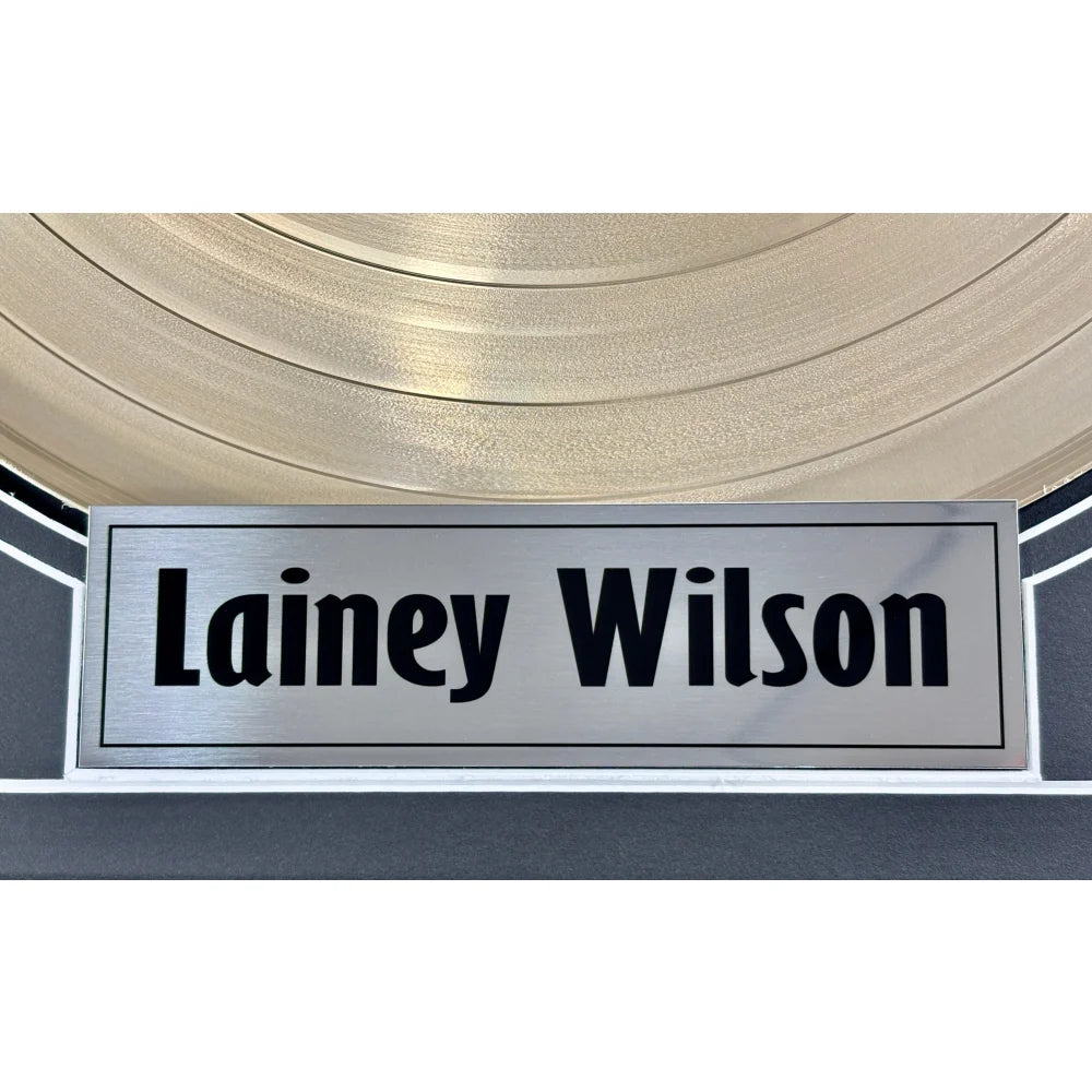 Lainey Wilson Autographed Whirlwind CD Album - Gold Record Framed with JSA COA - Signed Country Music Memorabilia - Perfect for Home Decor, Fan Collections & Gift Giving