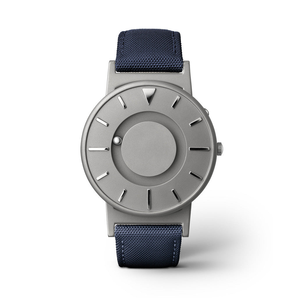 Eone The Bradley Canvas Watch - Minimalist Analog Watch for Men & Women - Stylish Waterproof Wristwatch for Business, Casual & Outdoor Activities