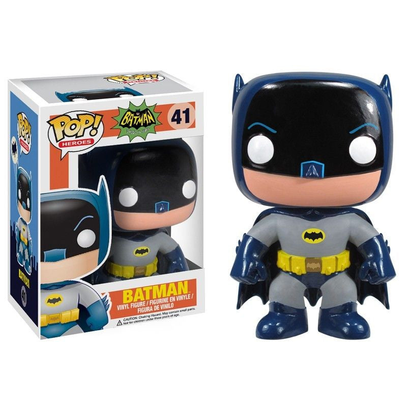 1960s Classic Batman Pop! Vinyl Figure - Batman 1966 TV Series Collectible - Perfect for Superhero Fans, Comic Book Lovers & Home Office Decor