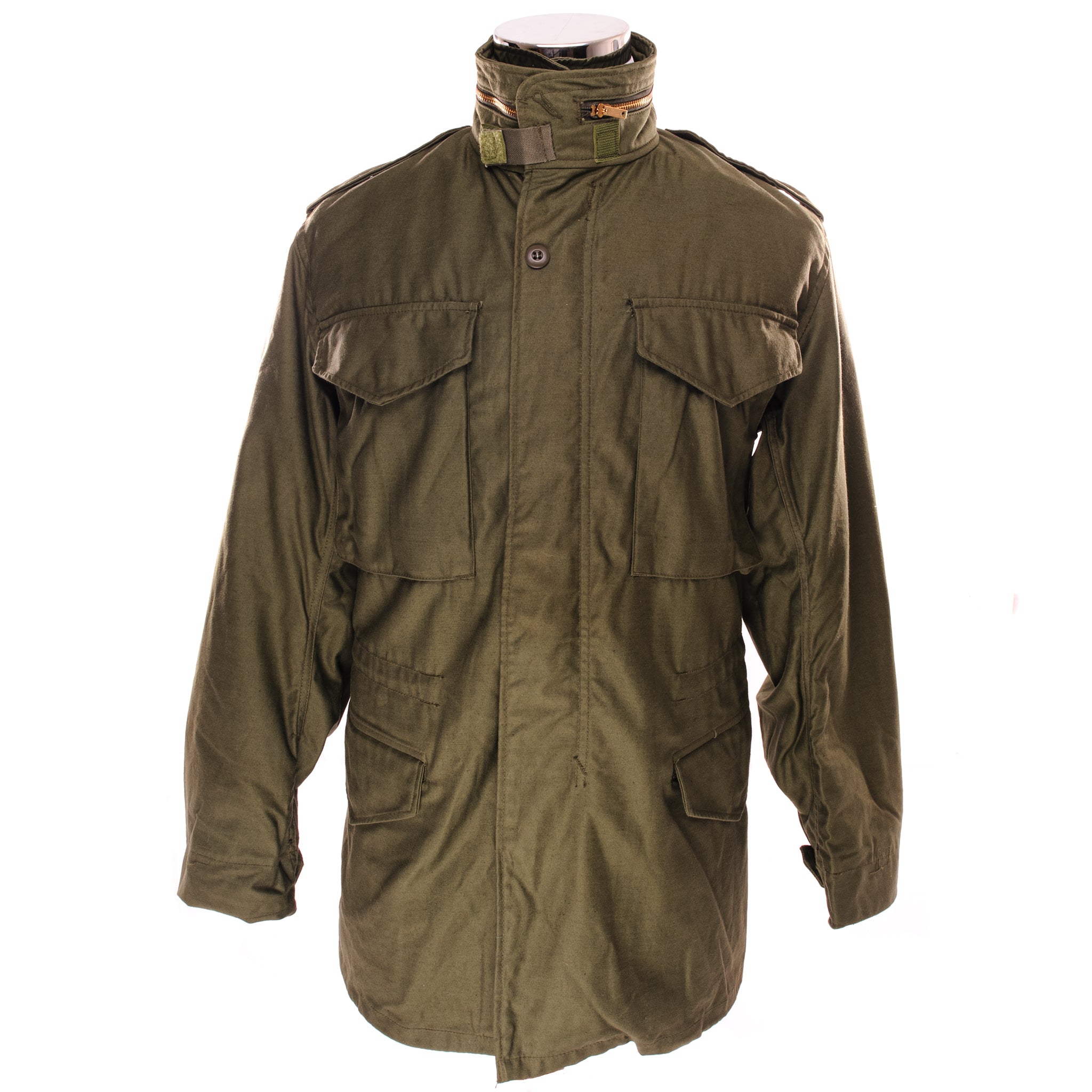 Vintage US Army M-1965 M65 Field Jacket - 1981 Issue, Size XS Long, Deadstock - Military Surplus Outerwear for Outdoor Adventures & Vintage Fashion