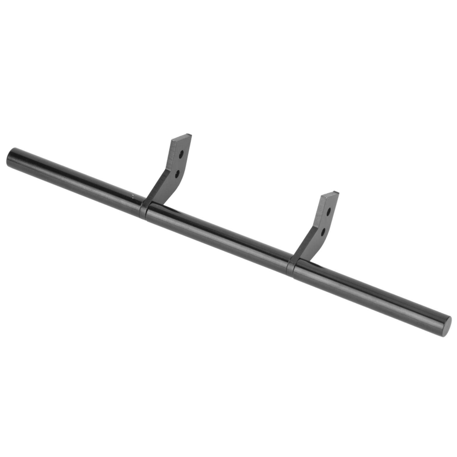 Wosune RC Metal Rear Bumper - Durable 1/14 Scale Replacement Part for Tamiya RC Cars, Black - Ideal for Simulation and Off-Road RC Car Enthusiasts